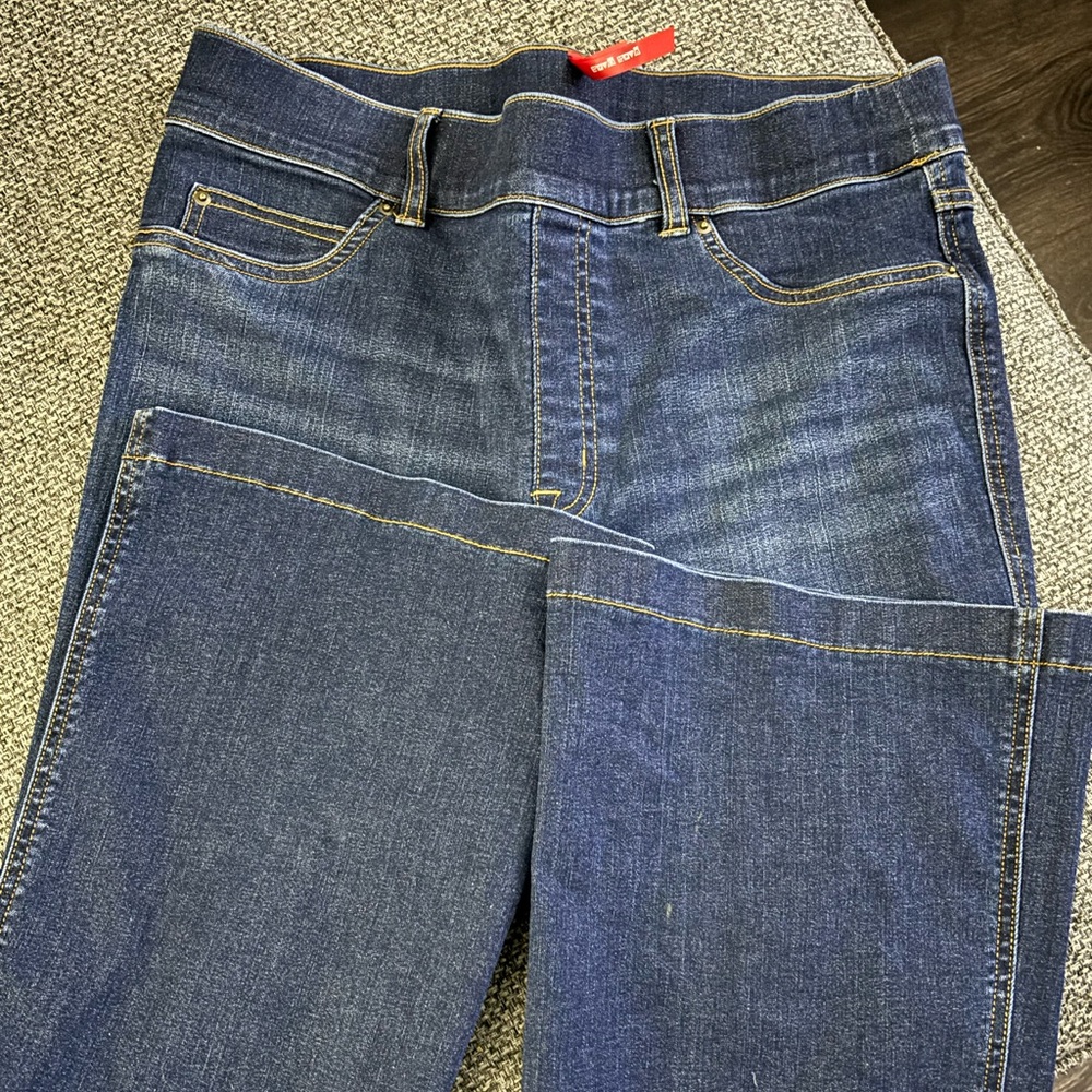 SPANX Women’s Dark Blue Denim Jeans
